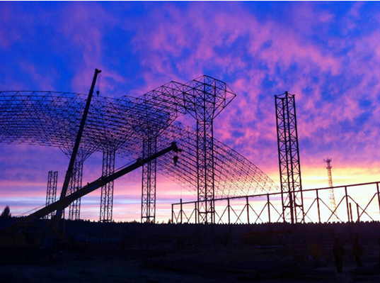 锡林格勒盟网架工程结构