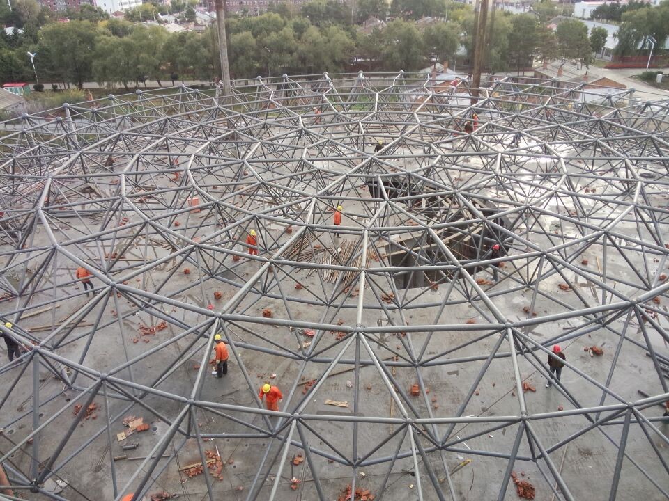 锡林格勒盟全民健身中心网架